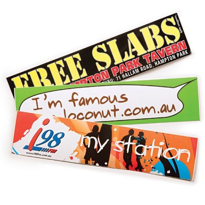 High Caliber Gloss Paper Sticker (50 x 210mm)