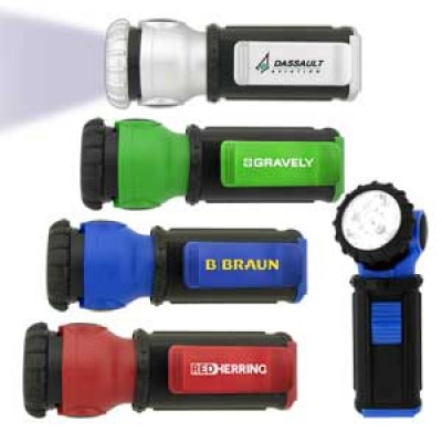 High Caliber Mini Swivel Head Flashlight