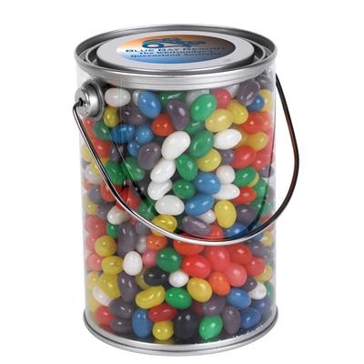 Logo Line Assorted Colour Mini Jelly Beans in 1 Litre Drum | LL1095