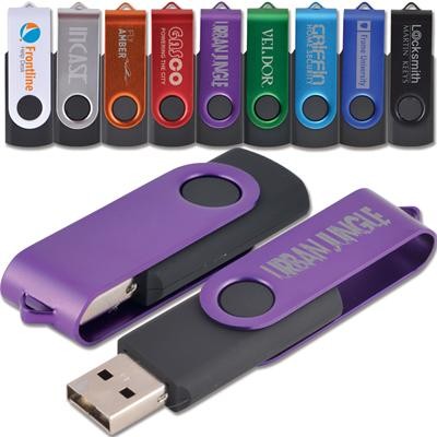 Logo Line Swivel USB Flash Drive | LL9600