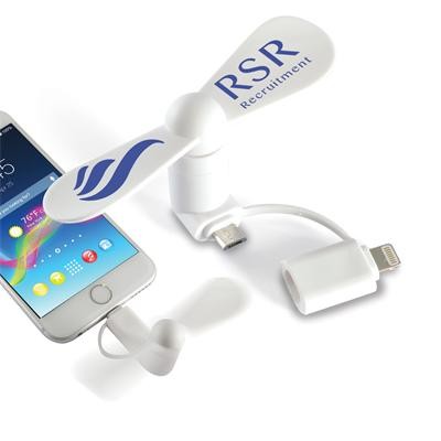 Logo Line Turbo Mobile Phone Mini Fan | LL9992