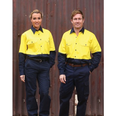 Winning Spirit Cotton Drill Safety Shirt