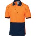 DNC Workwear HiVis Cool-Breathe Front Piping Polo - Short Sleeve