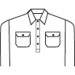 HiVis Close Front Cotton Drill Shirt with 3M R/Tape