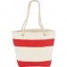 Capri Stripes Cotton Shopper Tote
