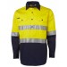 Hi Vis L/S (D+N) 190g Close Front Shirt