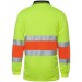 Hi Vis Bio Motion (D+N) L/S Polo with 3M Tape,