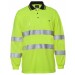 Hi Vis Bio Motion (D+N) L/S Polo with 3M Tape,