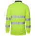 Hi Vis Bio Motion (D+N) L/S Polo with 3M Tape,