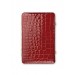 Europa Brands Niegeloh Kroko XL Leather Manicure Set  Red