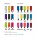 Mix And Match Folding USB 2.0 Flash Drive - 4GB
