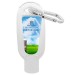 High Caliber 60ml Hand Sanitiser Gel with Carabiner