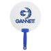 High Caliber Plastic Hand Fan