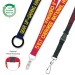 High Caliber 19mm Woven Text Recycled Lanyard
