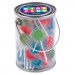 Logo Line Corporate Colour Lollipops in 1 Litre Drum | LL1089