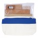 Bamboo Stationery Set in Cotton / Canvas Organiser / Pencil Case