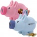 Logo Line Priscilla Pig® (Pink) and Patrick Pig® (Blue) Coin Bank | LL240