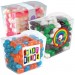 Logo Line Corporate Colour Mini Jelly Beans in Clear Mini Noodle Box | LL3155