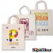 Logo Line Calico Double Short Handle Tote Bag - 140 GSM | LL500