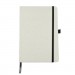Logo Line Civic A5 Linen Notebook with Elastic Closure | LL5088