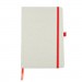 Logo Line Civic A5 Linen Notebook with Elastic Closure | LL5088