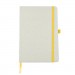 Logo Line Civic A5 Linen Notebook with Elastic Closure | LL5088