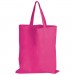 Logo Line Coloured Cotton Double Short Handle Tote Bag - 140 GSM | LL509