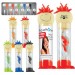 Logo Line Mop Top Earbuds in Clear Tube | LL6169
