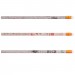 Rubber Tipped Newspaper Print Unsharpened Pencil