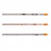 Rubber Tipped Newspaper Print Unsharpened Pencil