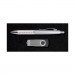 Logo Line Style Gift Set - Bling Pen and Swivel Flash Drive | LL8211