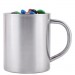 Logo Line M&M's in Double Wall Stainless Steel Barrel Mug | LL8621