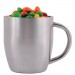 Logo Line M&M's in Stainless Steel Double Wall Curved Mug | LL8641