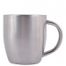 Stainless Steel Double Wall Curved Mug