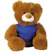 Logo Line Coconut (White) and Coco (Brown) Plush Teddy Bear