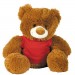 Logo Line Coconut (White) and Coco (Brown) Plush Teddy Bear