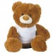 Logo Line Coconut (White) and Coco (Brown) Plush Teddy Bear