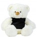 Logo Line Coconut (White) and Coco (Brown) Plush Teddy Bear
