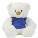 Logo Line Coconut (White) and Coco (Brown) Plush Teddy Bear