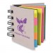 Logo Line Spiral Book with Noteflags | LL8829