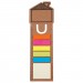 House Bookmark / Ruler with Noteflags