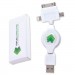 Logo Line Zippy 3 Way Cable | LL9078