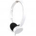 Logo Line Symphony Set of Folding Headphones in White Pouch | LL9250