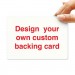 Logo Line Credit Card Flash Drive on Custom Backing Card | LL9606