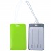 Shiny PVC Luggage Tag with Loop