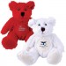 Logo Line Zoe (Red) and Snowy (White) Plush Teddy Bear | LN10943 