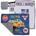 Logo Line Smart Custom Microfibre Cleaning Cloth in Pouch | LN1420