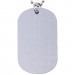 Epoxy Domed Dog Tag Keychain