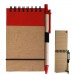 Logo Line Tradie Cardboard Notebook with Pen | LN8334