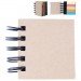 Logo Line Spiral Book with Noteflags | LN8829